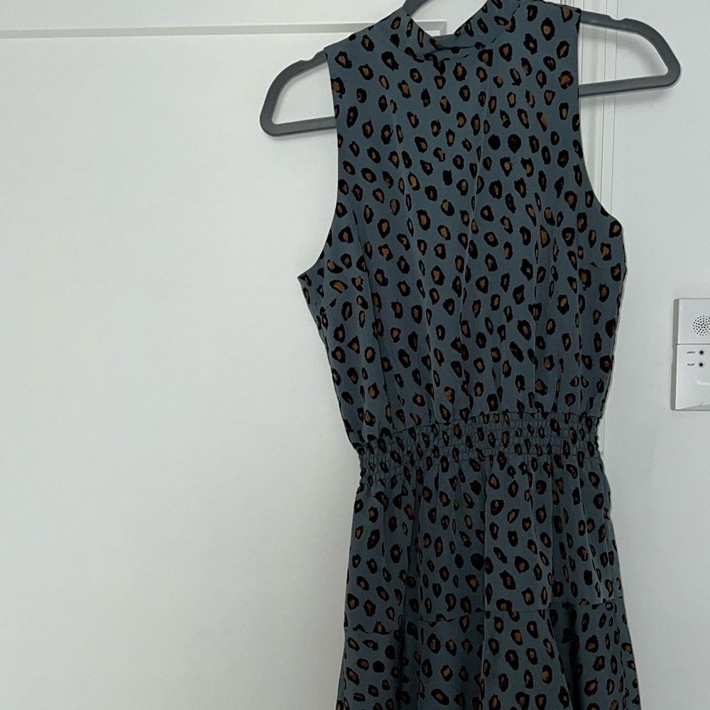 Cupcakes and Cashmere Leopard print dress